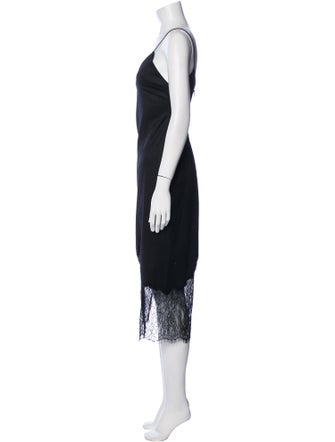 Alice + Olivia Wool Midi Length Dress