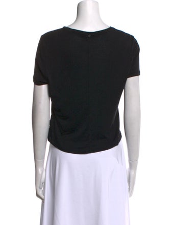 Alice + Olivia Crew Neck Short Sleeve T-Shirt