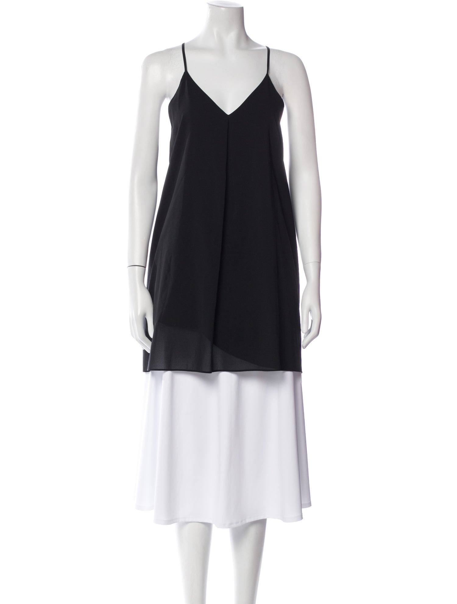 Alice + Olivia Silk V-Neck Tunic