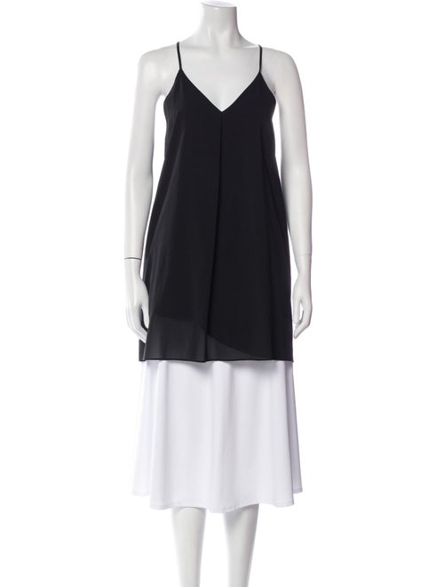 Alice + Olivia Silk V-Neck Tunic