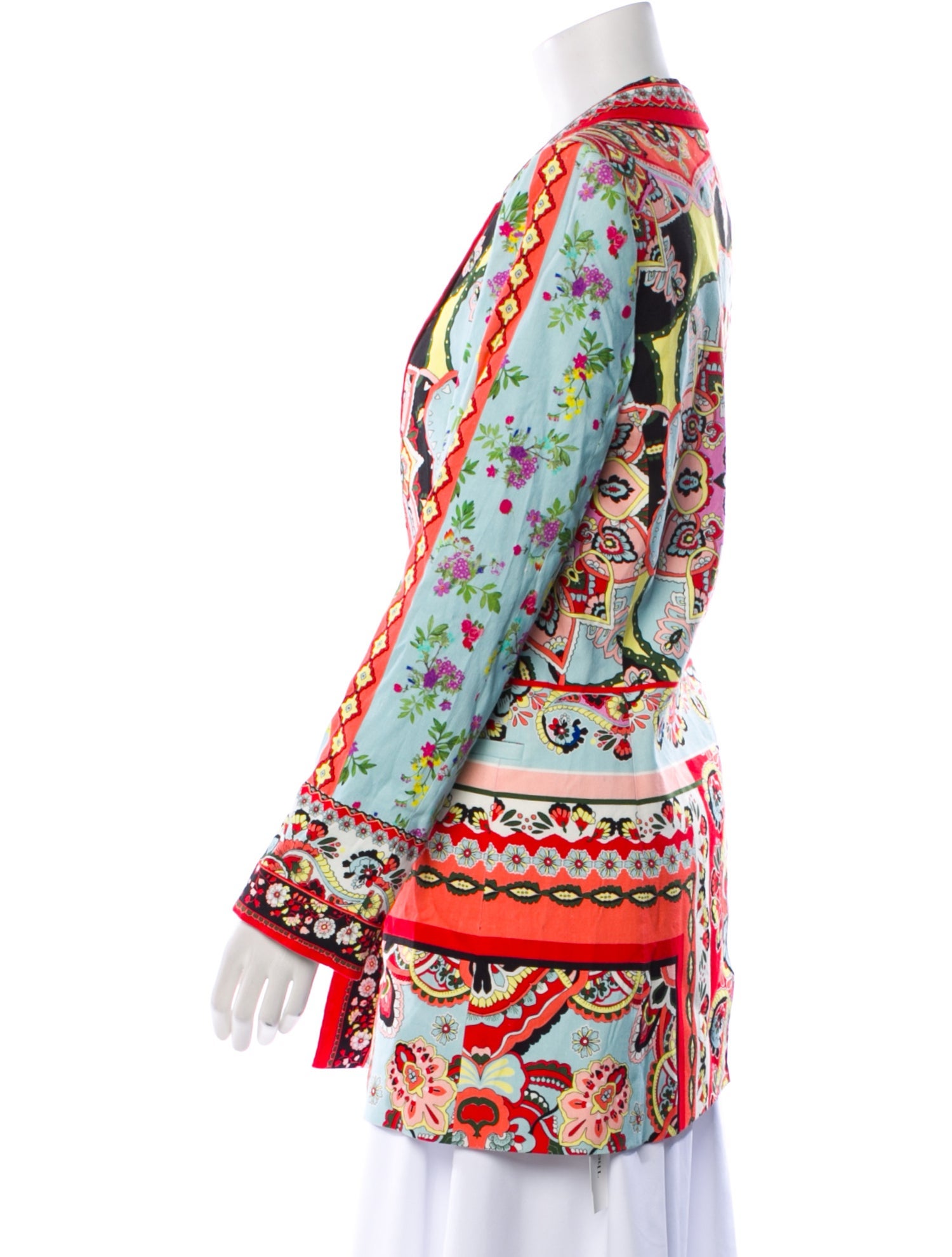 Alice + Olivia Floral Print Blazer