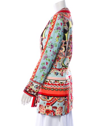 Alice + Olivia Floral Print Blazer