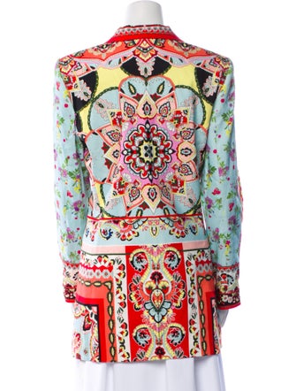 Alice + Olivia Floral Print Blazer