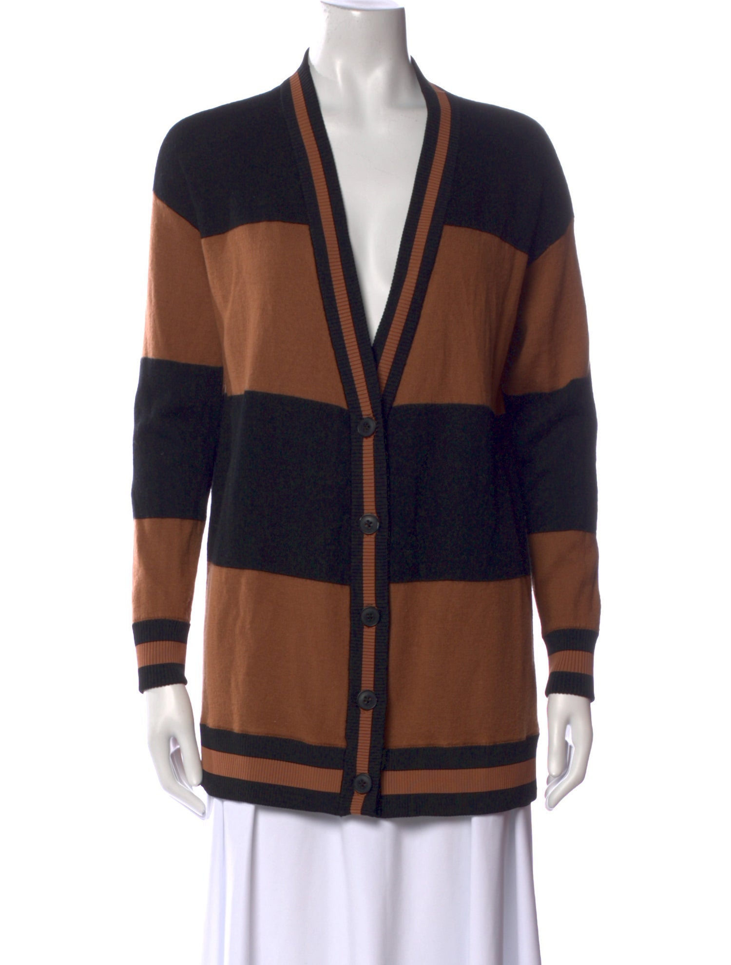 Alice + Olivia Wool Striped Sweater