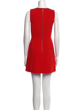 Alice + Olivia V-Neck Mini Dress