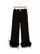 Alice + Olivia Mid-Rise Wide Leg Jeans
