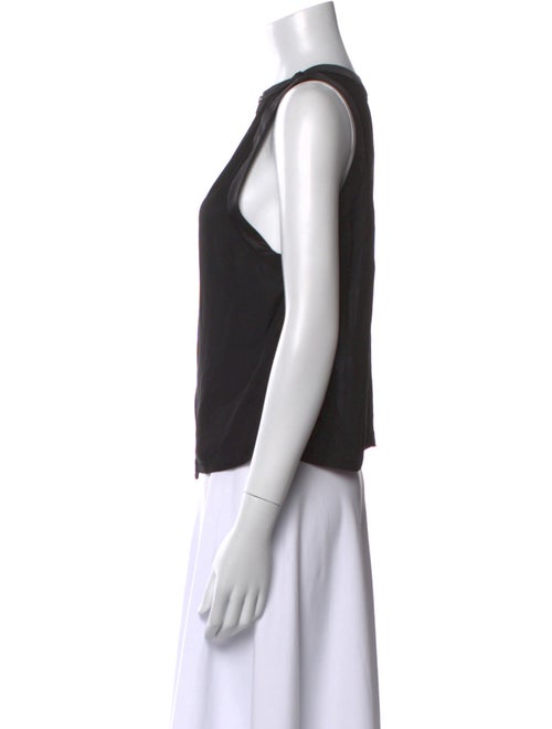 Alice + Olivia Crew Neck Sleeveless Top
