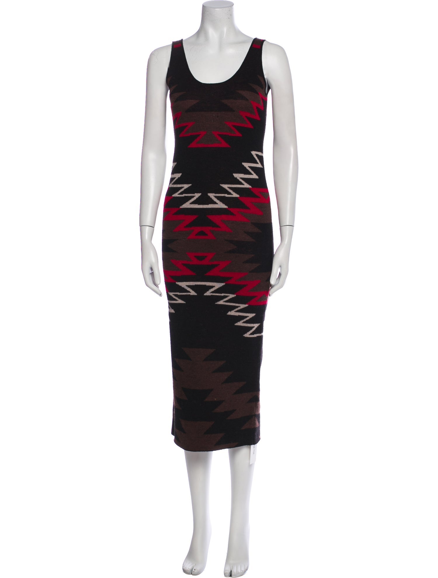 Alice + Olivia Wool Midi Length Dress