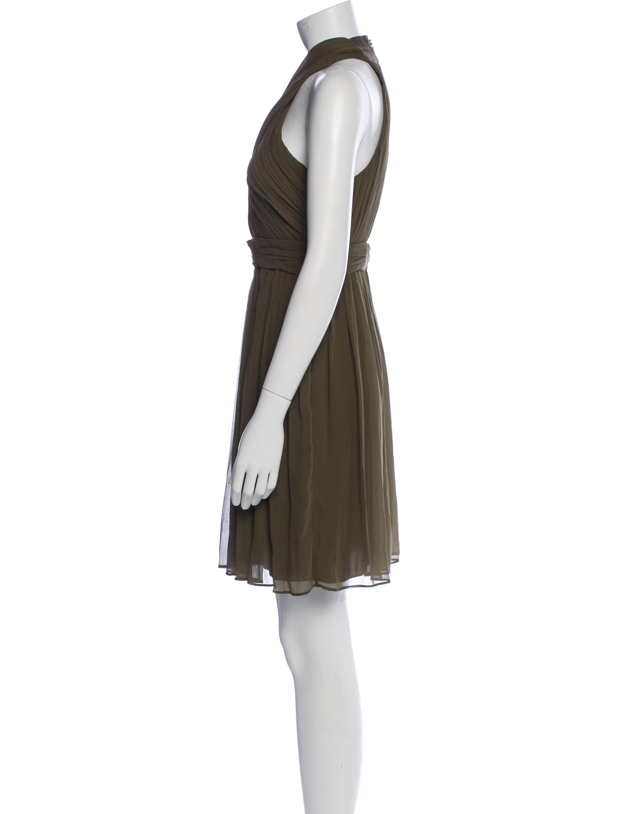 Alice + Olivia Silk Mini Dress