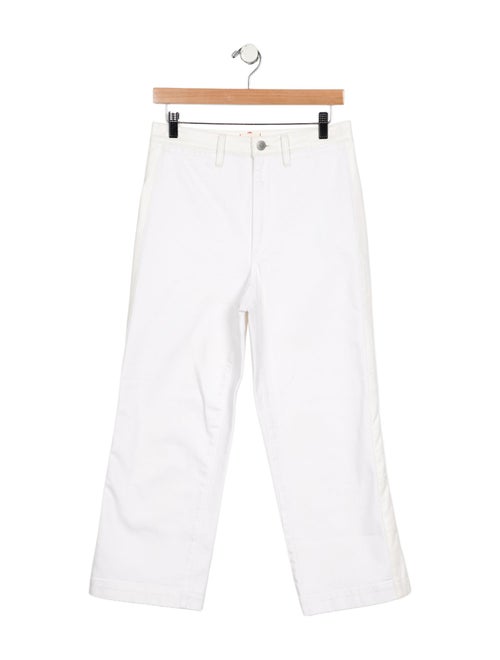 Alice + Olivia High-Rise Wide Leg Jeans