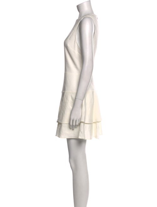 Alice + Olivia Scoop Neck Mini Dress