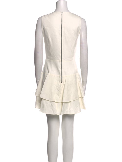 Alice + Olivia Scoop Neck Mini Dress