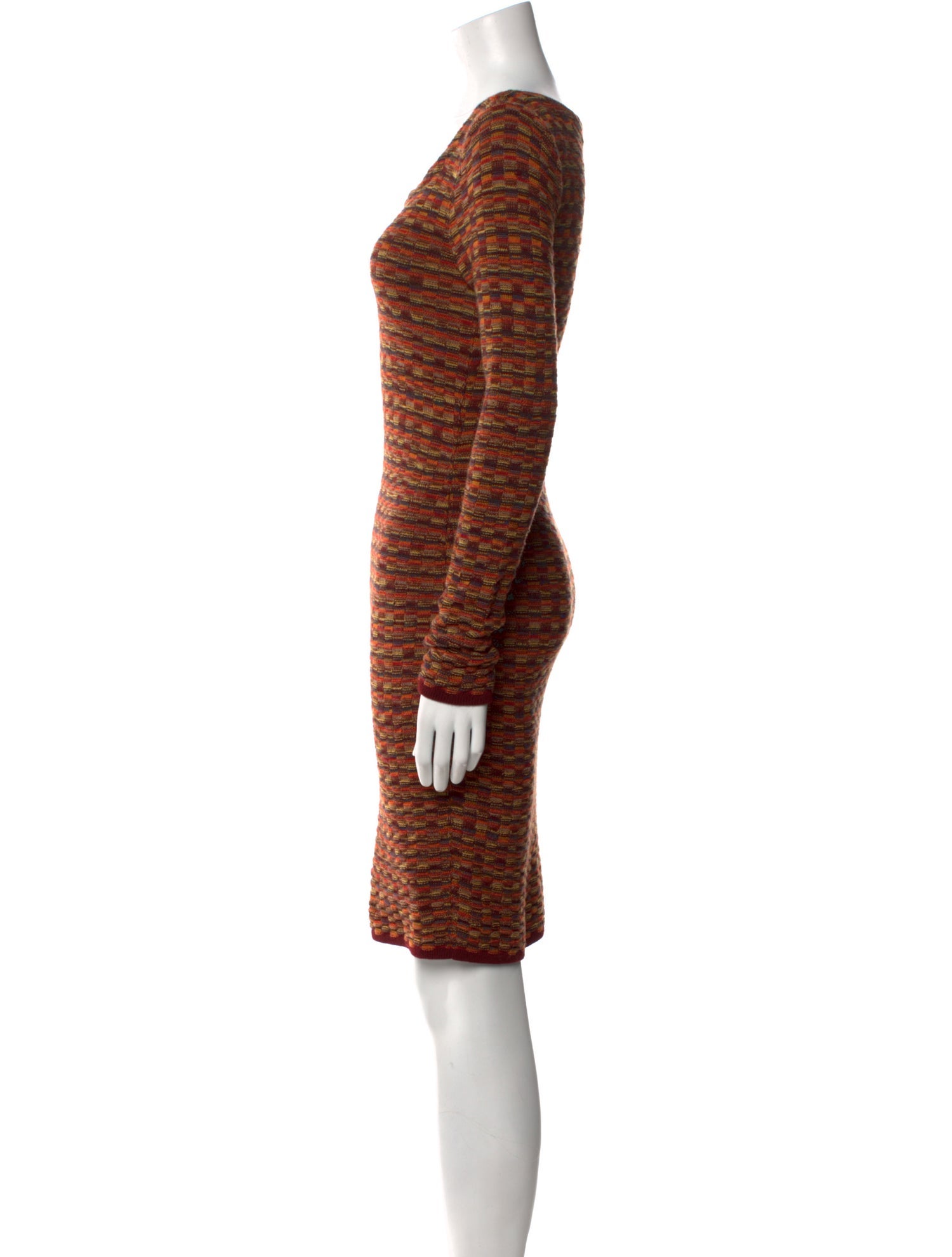 Alice + Olivia Wool Knee-Length Dress