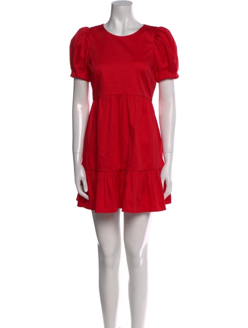 Alice + Olivia Crew Neck Mini Dress