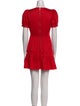 Alice + Olivia Crew Neck Mini Dress