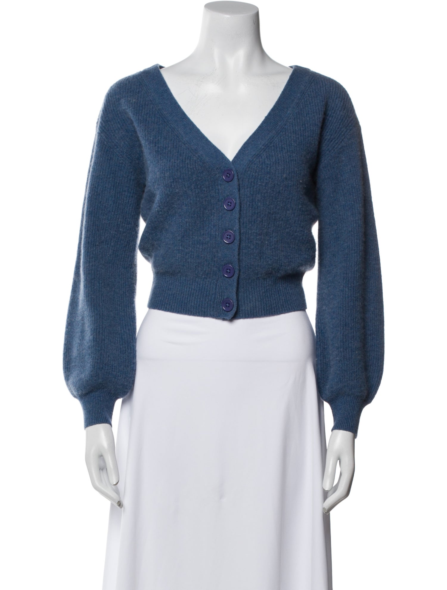 Alice + Olivia Cashmere V-Neck Sweater