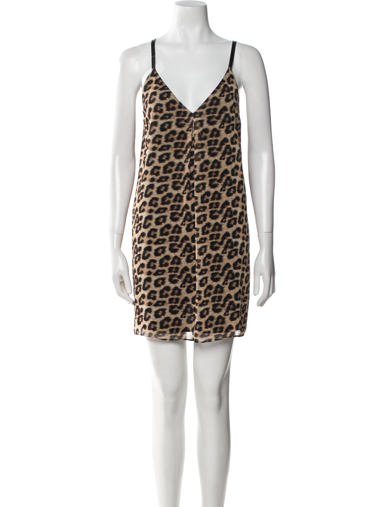 Alice + Olivia Animal Print Mini Dress
