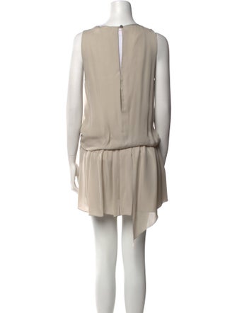 Alice + Olivia Cowl Neck Mini Dress