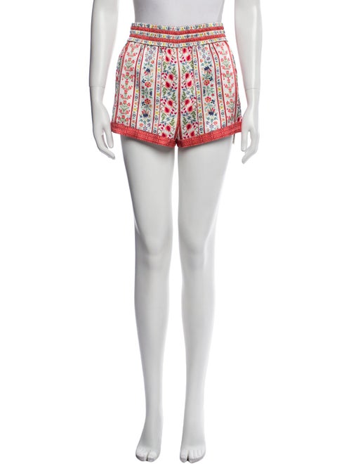 Alice + Olivia Printed Mini Shorts