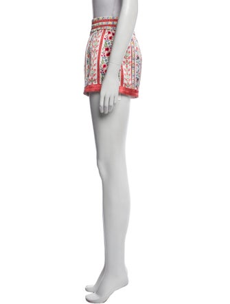 Alice + Olivia Printed Mini Shorts