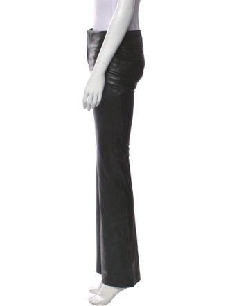 Alice + Olivia Faux Leather Wide Leg Pants