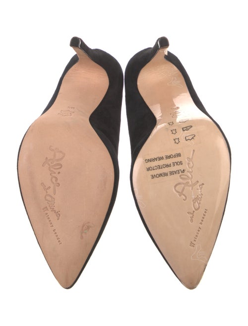 Alice + Olivia Suede Pumps