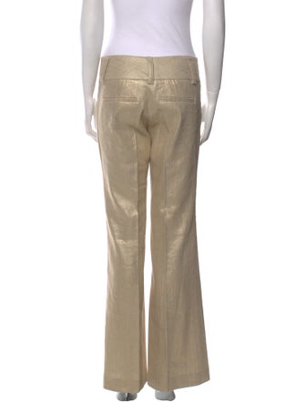 Alice + Olivia Linen Wide Leg Pants