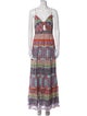 Alice + Olivia Printed Long Dress