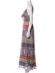 Alice + Olivia Printed Long Dress