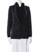 Alice + Olivia Plaid Print Blazer