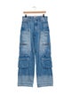 Alice + Olivia High-Rise Wide Leg Jeans