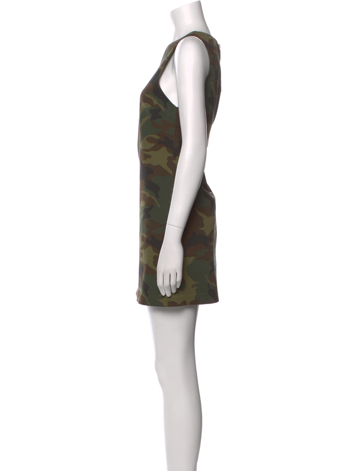 Alice + Olivia Camouflage Print Mini Dress