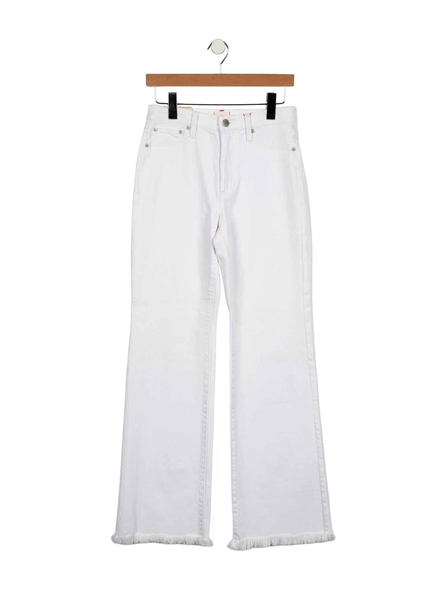 Alice + Olivia Mid-Rise Wide Leg Jeans
