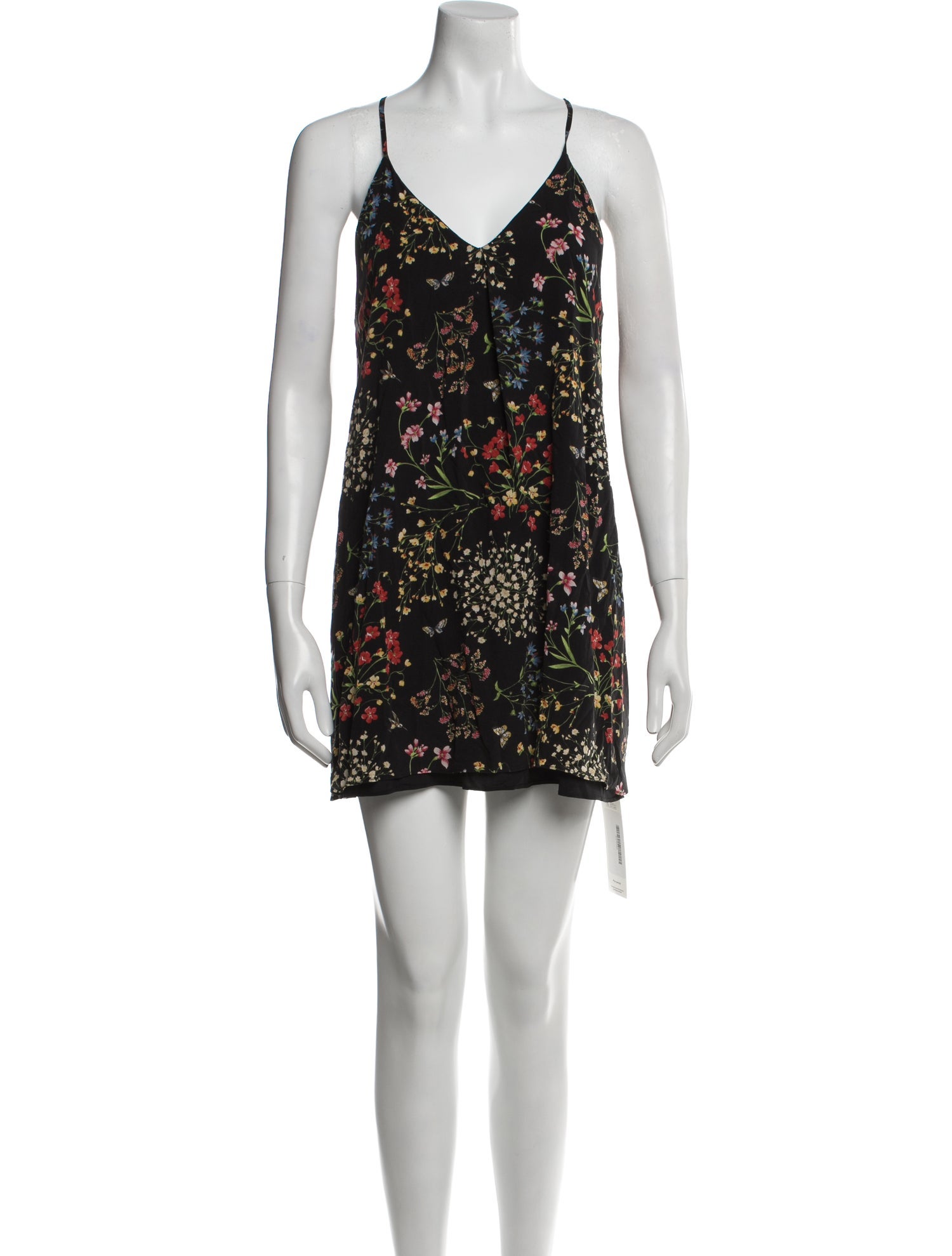 Alice + Olivia Silk Mini Dress
