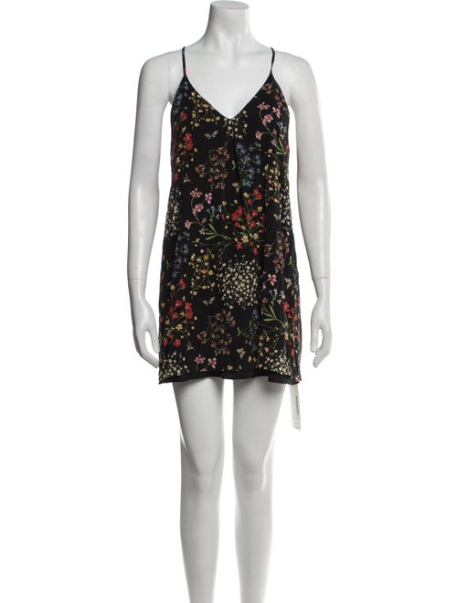 Alice + Olivia Silk Mini Dress