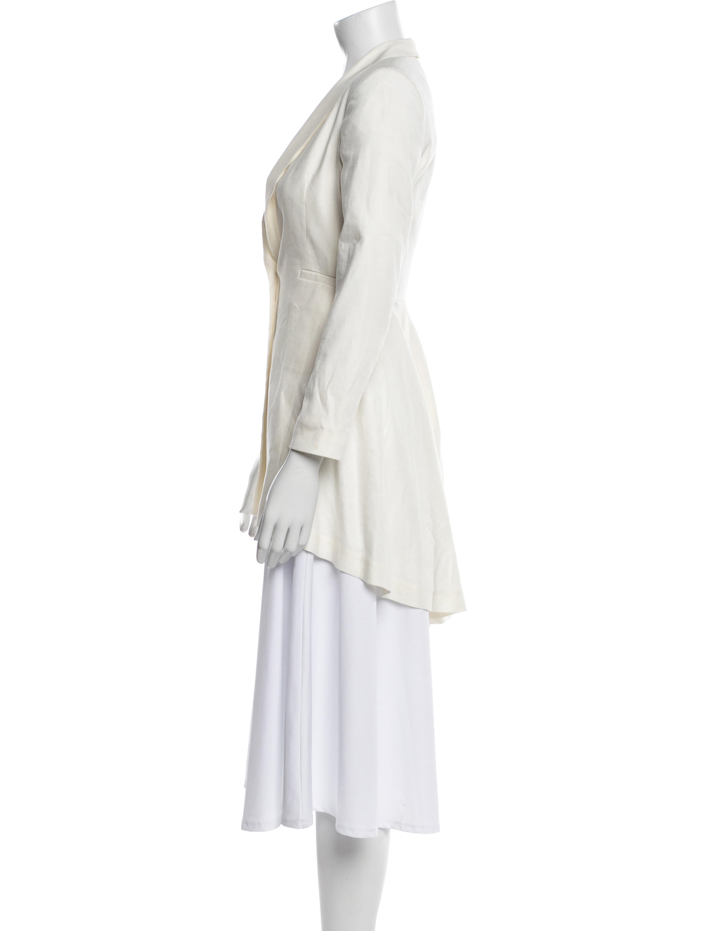 Alice + Olivia Linen Blazer