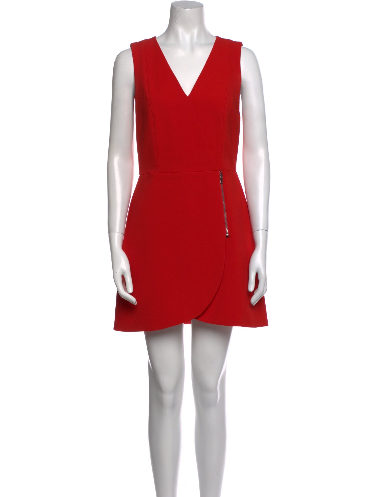 Alice + Olivia V-Neck Mini Dress