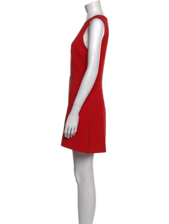 Alice + Olivia V-Neck Mini Dress