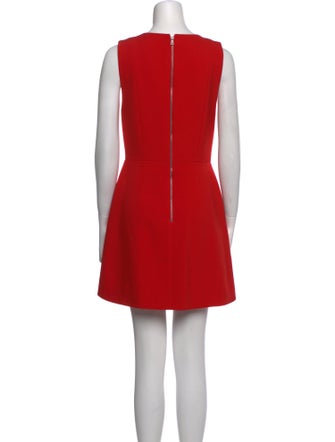 Alice + Olivia V-Neck Mini Dress