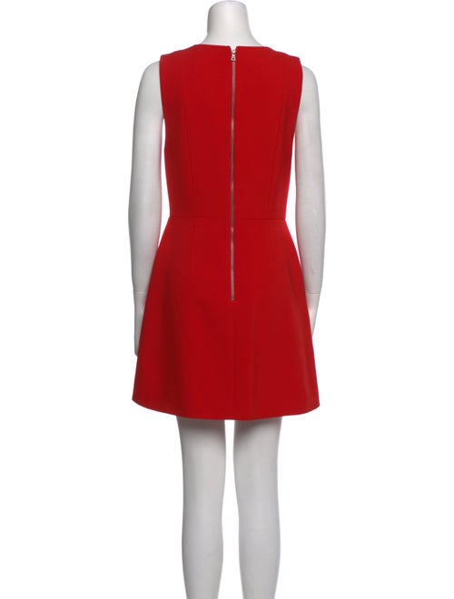 Alice + Olivia V-Neck Mini Dress