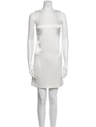 Alice + Olivia Scoop Neck Mini Dress