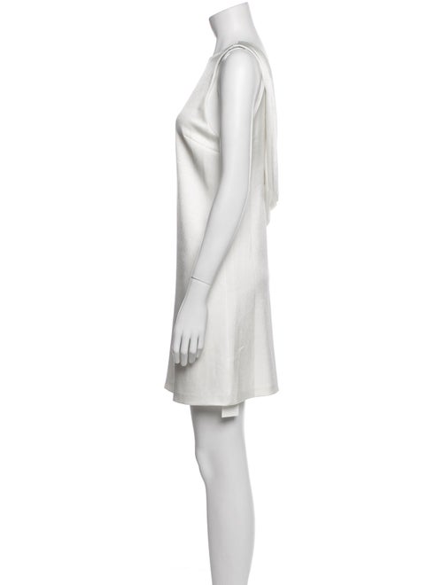 Alice + Olivia Scoop Neck Mini Dress