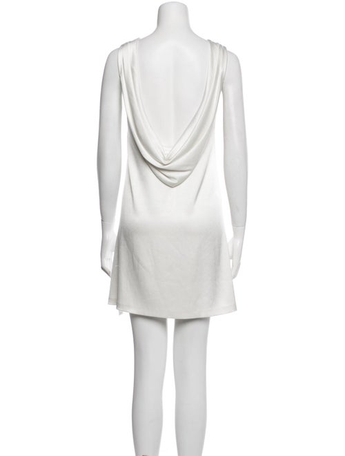 Alice + Olivia Scoop Neck Mini Dress