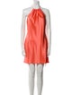 Alice + Olivia Halterneck Mini Dress