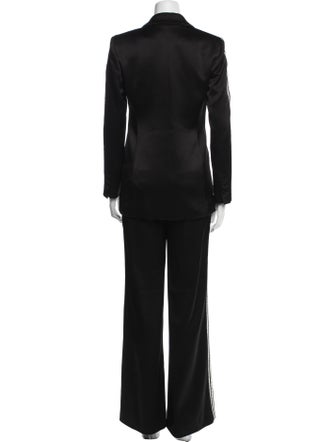 Alice + Olivia Crystal Embellishments Pant Set