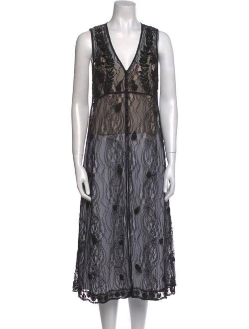 Alice + Olivia Nylon Animal Print Tunic