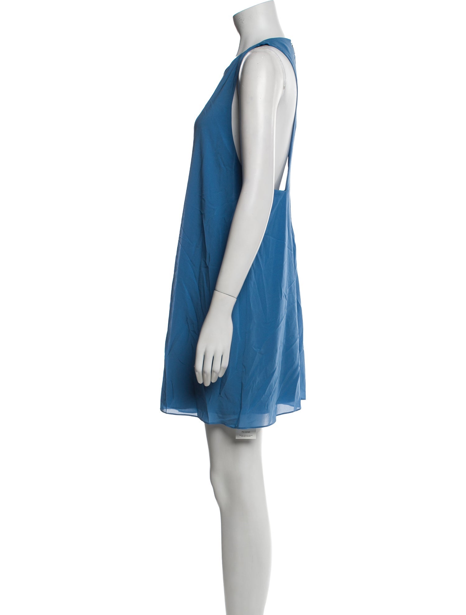 Alice + Olivia Crew Neck Mini Dress