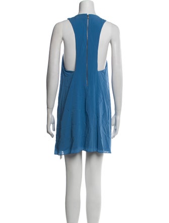 Alice + Olivia Crew Neck Mini Dress