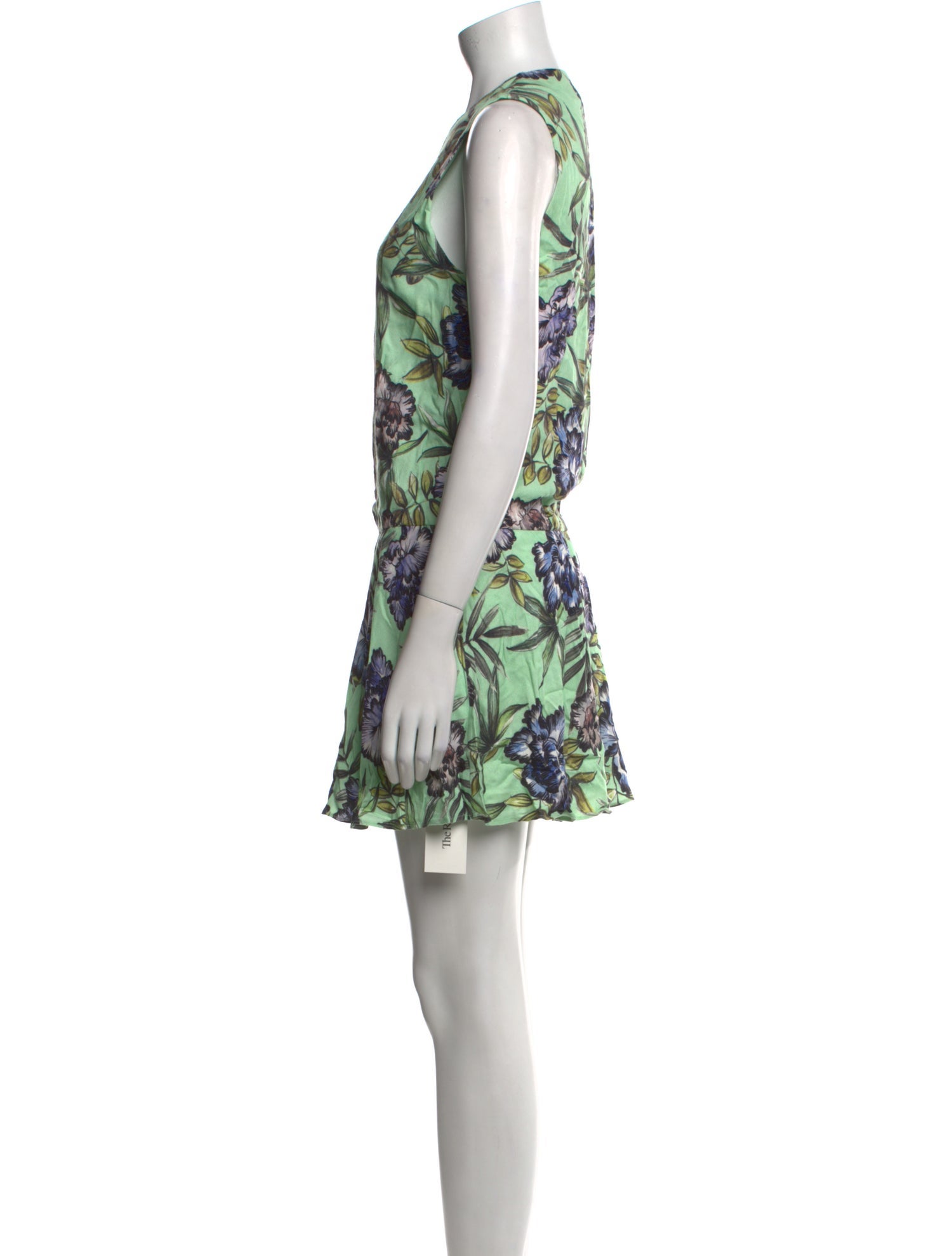 Alice + Olivia Floral Print Mini Dress