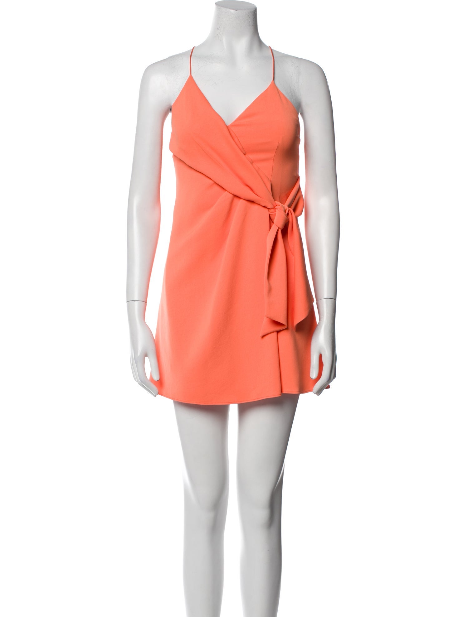 Alice + Olivia V-Neck Mini Dress